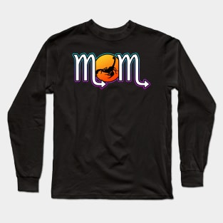 Scorpio Symbol Mom Long Sleeve T-Shirt